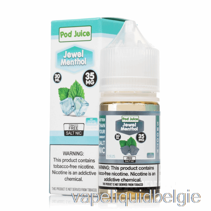 Vape België Juweel Menthol - Peulensap - 30ml 35mg